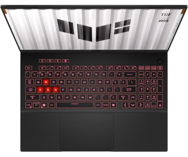מחשב נייד גיימינג ASUS TUF A16 16'' Ryzen 9 8940HX/16G/1T/5060-5G/165Hz/DOS