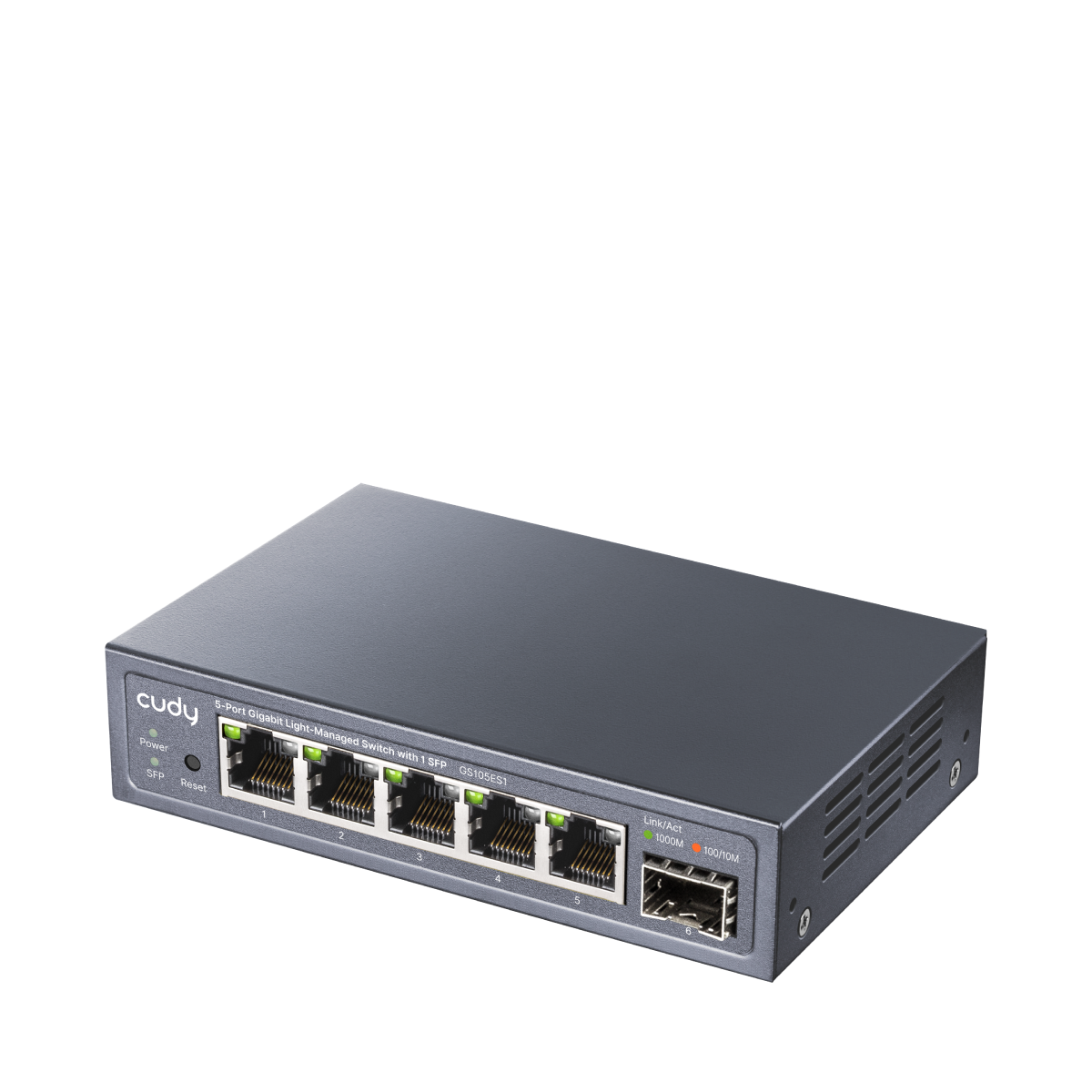 מתג מנוהל Cudy 5-Port Easy-Managed 1SFP