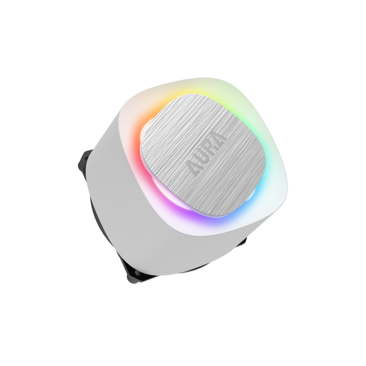 קירור נוזלי בצבע לבן Gamdias AURA GL240 V2 WH 240mm