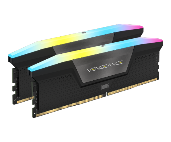 זיכרון לנייח Corsair Vengeance RGB 64GB 2X32 DDR5 6000Mhz