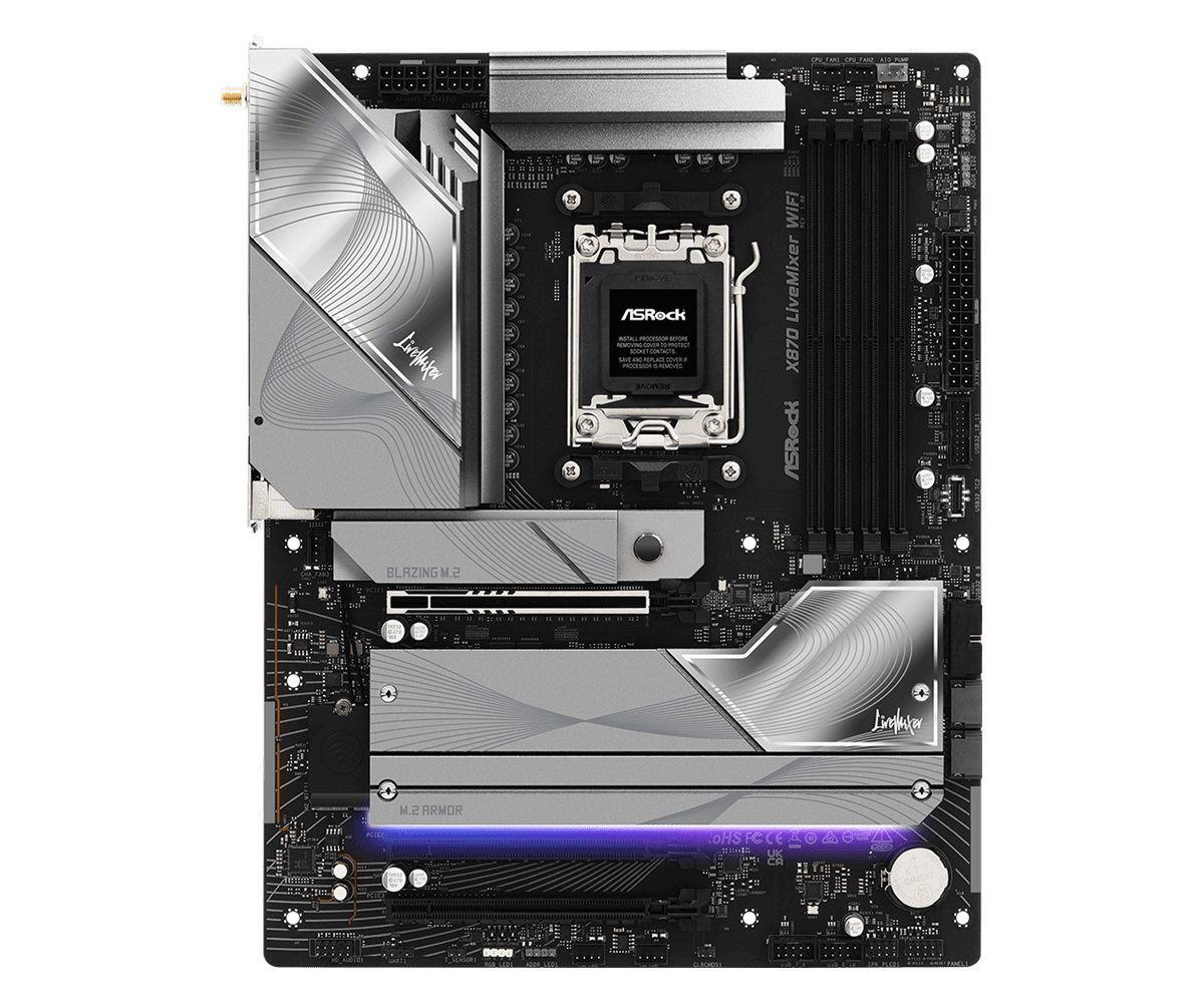לוח אם ASRock X870 LiveMixer WiFi