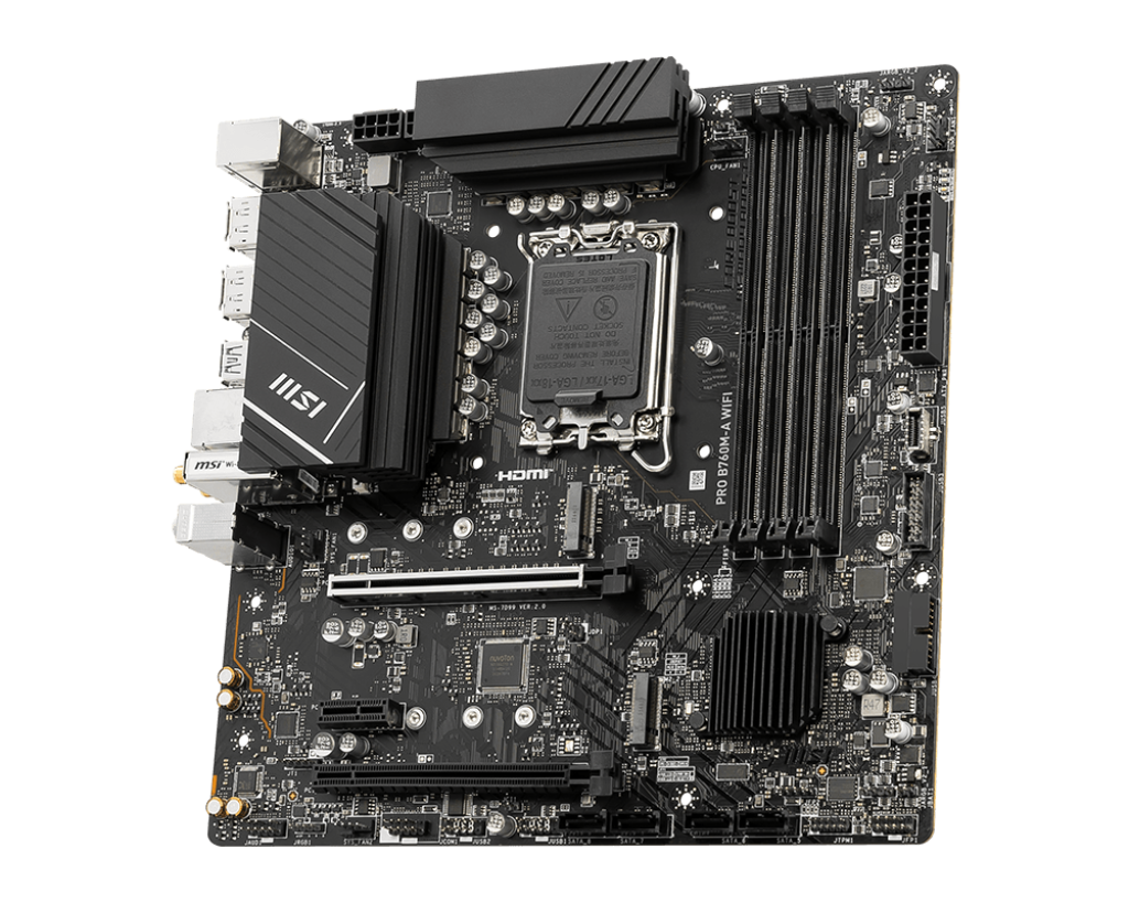 לוח אם MSI PRO B760M-A WIFI