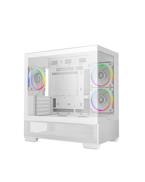 מארז לבן DeepCool CG380 3F White