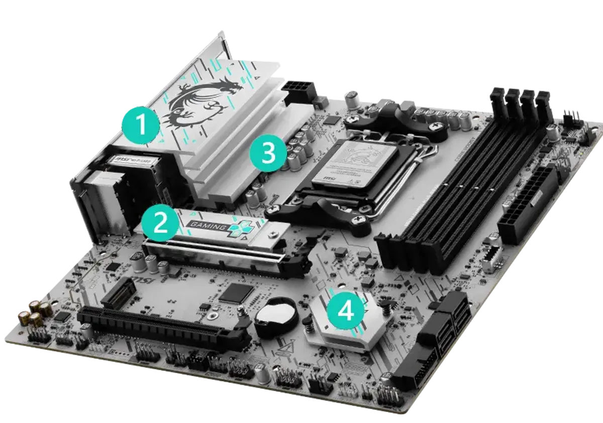 לוח אם MSI B840M Gaming PLUS WIFI6E