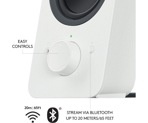 רמקולים בצבע לבן Logitech Z207 2.0 BT White