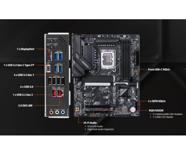 לוח אם Gigabyte Z890 D PLUS ATX