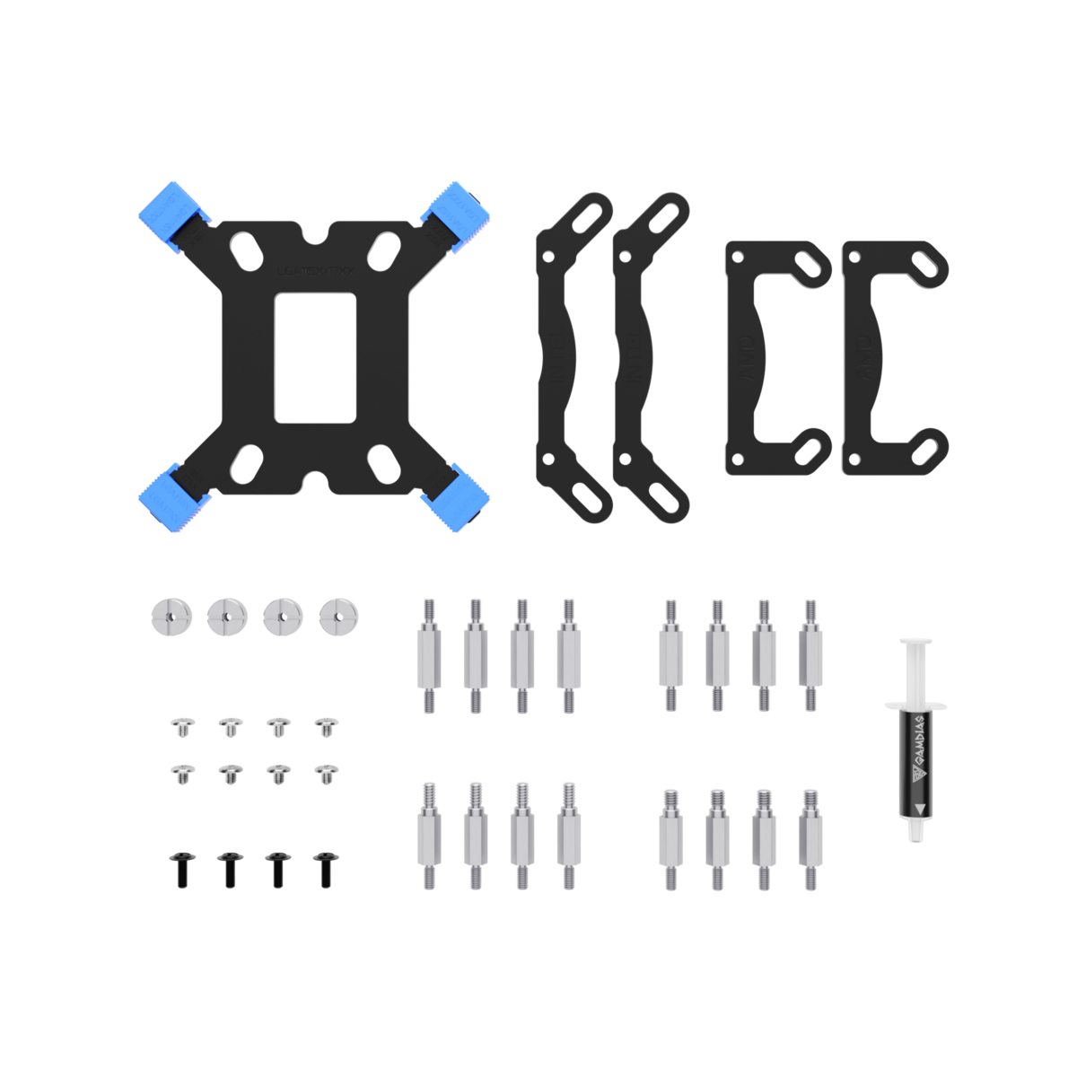 קירור נוזלי בצבע לבן Gamdias AURA GL240 V2 WH 240mm