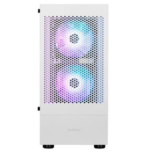 מארז בצבע לבן Gamdias Talos E3 Mesh