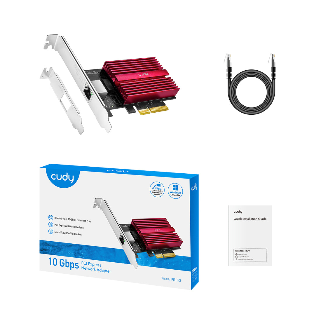 כרטיס רשת Cudy 10G Pci-E
