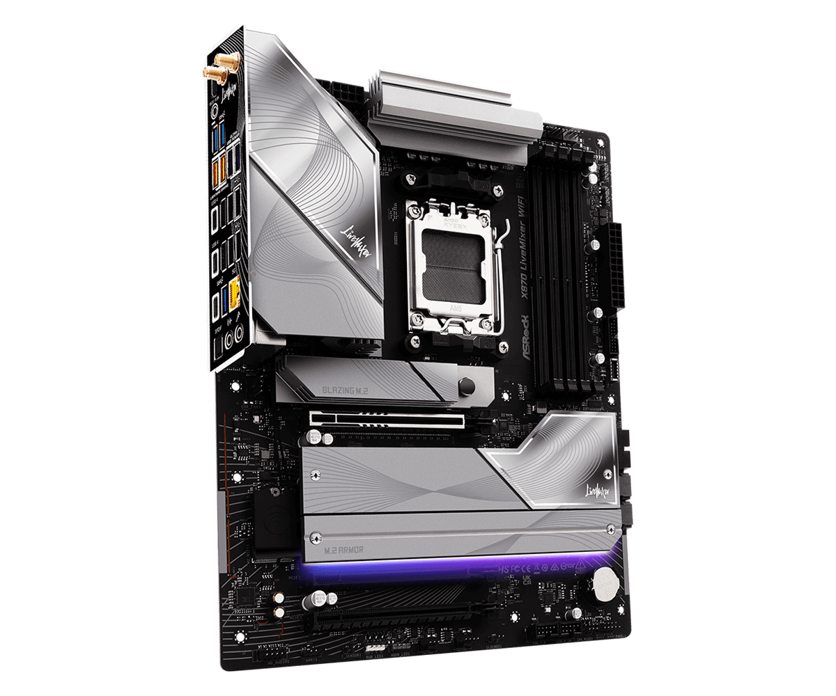 לוח אם ASRock X870 LiveMixer WiFi