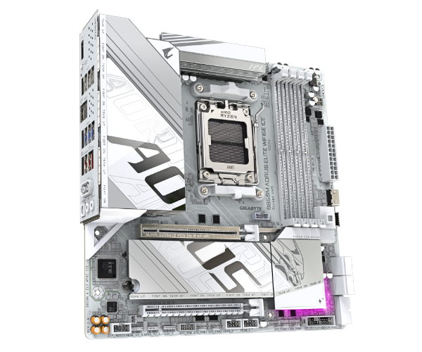 לוח אם Gigabyte B850M AORUS ELITE WIFI6E ICE