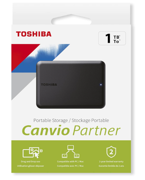 דיסק חיצוני Toshiba Canvio Ready 1TB HDD