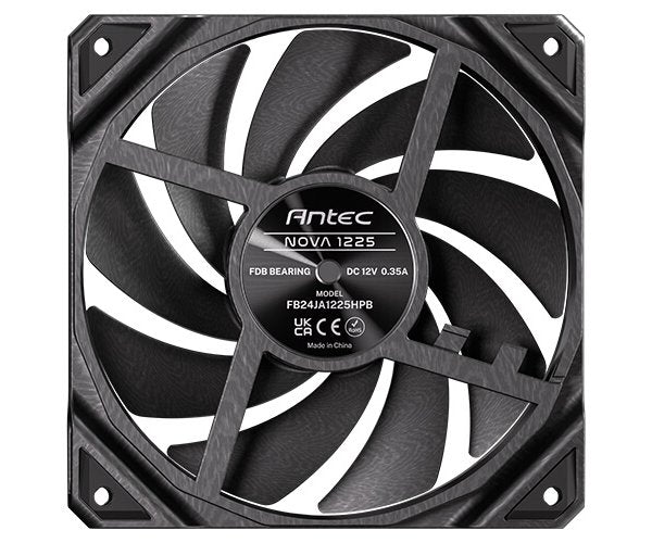 מאוורר למארז Antec Nova 120mm Black Fan And Speed Controller