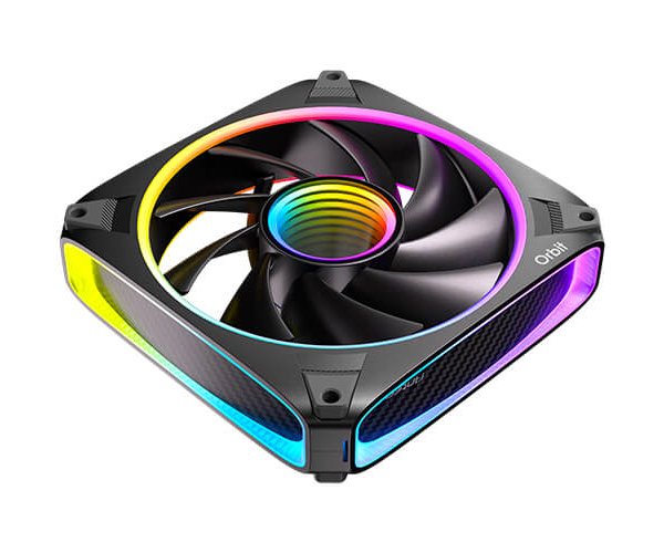 ערכת שלושה מאווררים למארז Antec Orbit ARGB 120mm PWM