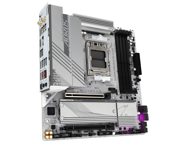 לוח אם Gigabyte B650M A ELITE AX ICE