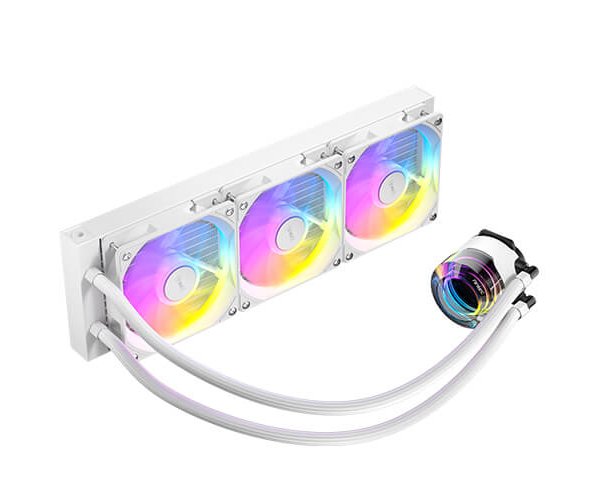 קירור נוזלי לבן Antec VORTEX LUM 360 ARGB 280W TDP White