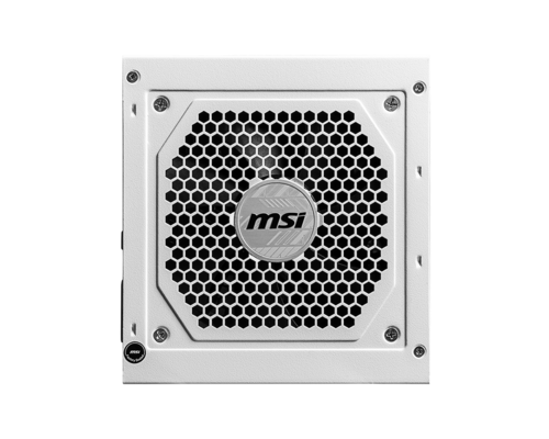 ספק כוח בצבע לבן MSI MAG A850GL PCIE5 White Gold