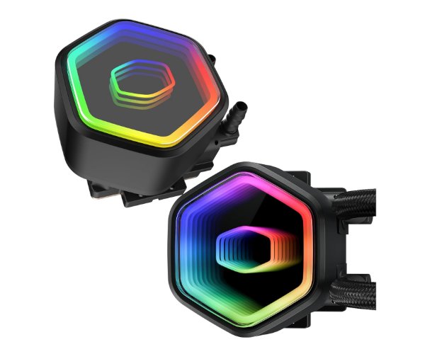 קירור נוזלי CoolerMaster 360 Core II ARGB 360mm