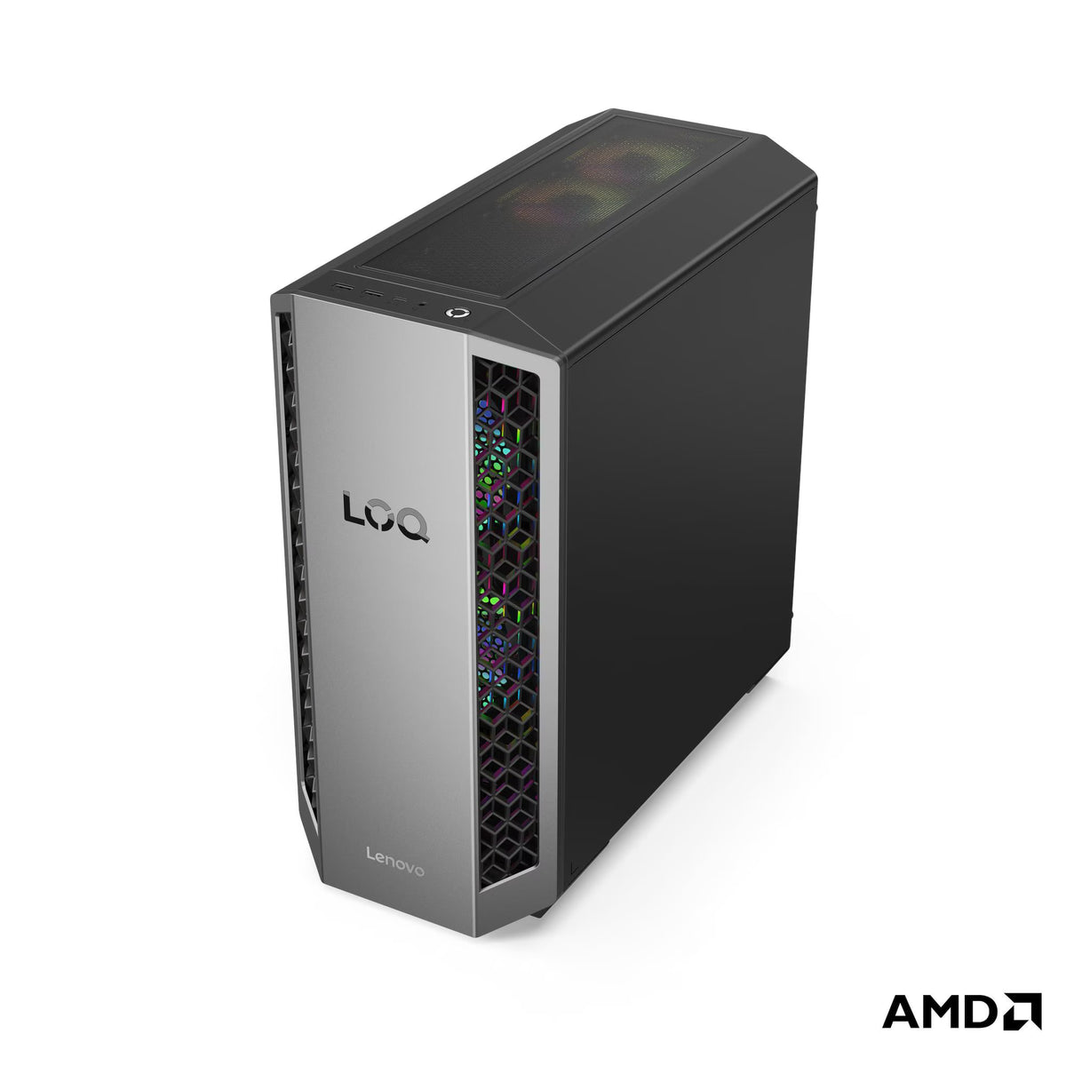 מחשב נייח גיימינג Lenovo LOQ Tower 26ADR10 Ryzen 7 8745HX/32G/1T/RTX5060 TI/3Y-OS