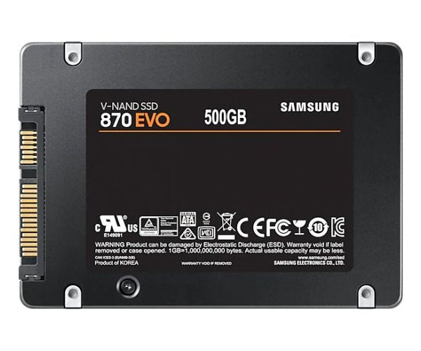 דיסק Samsung EVO 870 500GB SATA SSD