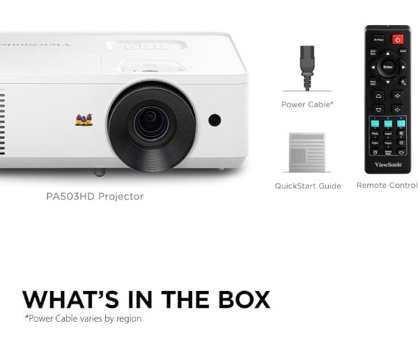 מקרן ViewSonic PX704HD Lamp 4,000 Lumens FHD 2XHDMI Speakers