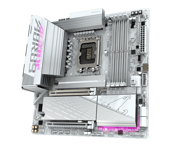 לוח אם Gigabyte B860M AORUS ELITE WIFI6E ICE