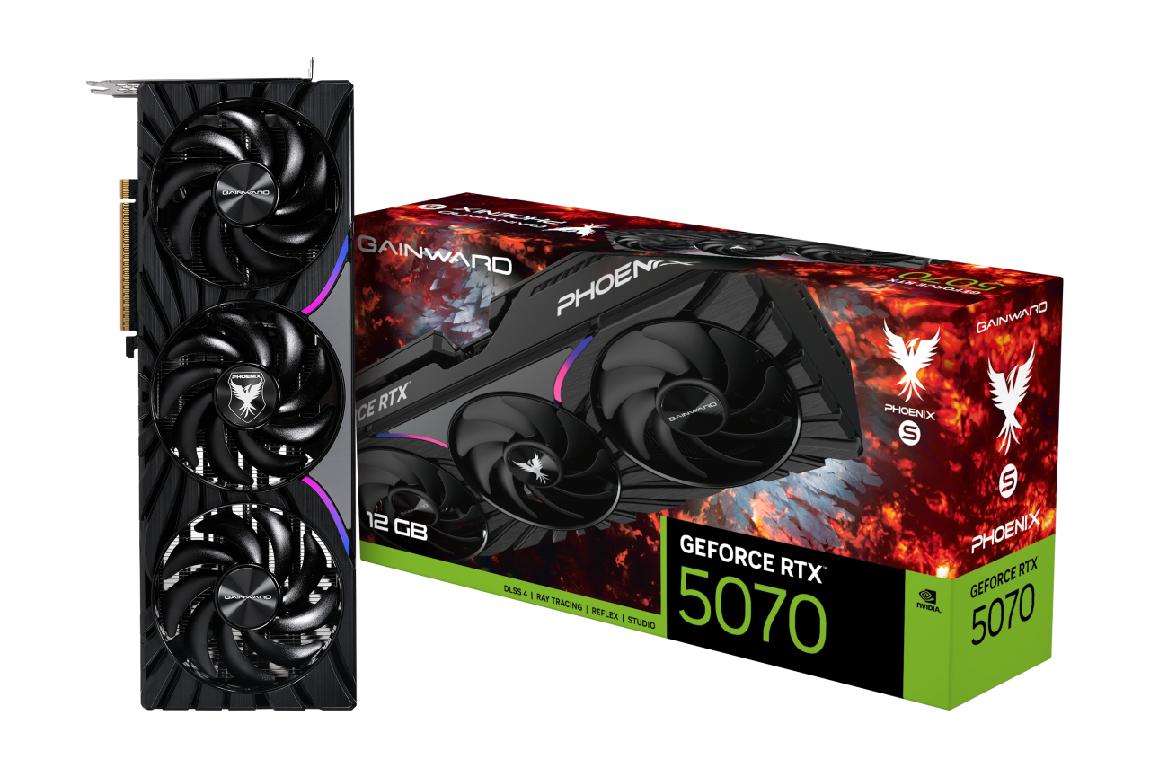 כרטיס מסך Gainward Phoenix-S GeForce RTX 5070 12G