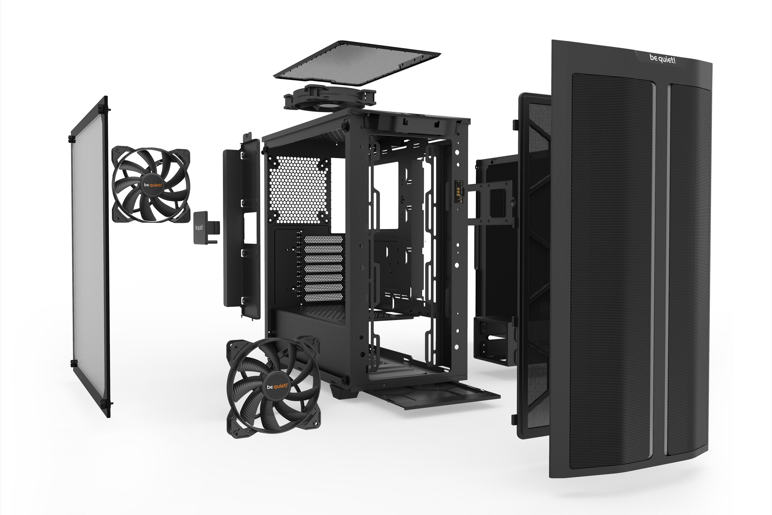 מארז be quiet! PURE BASE 500DX ARGB Black