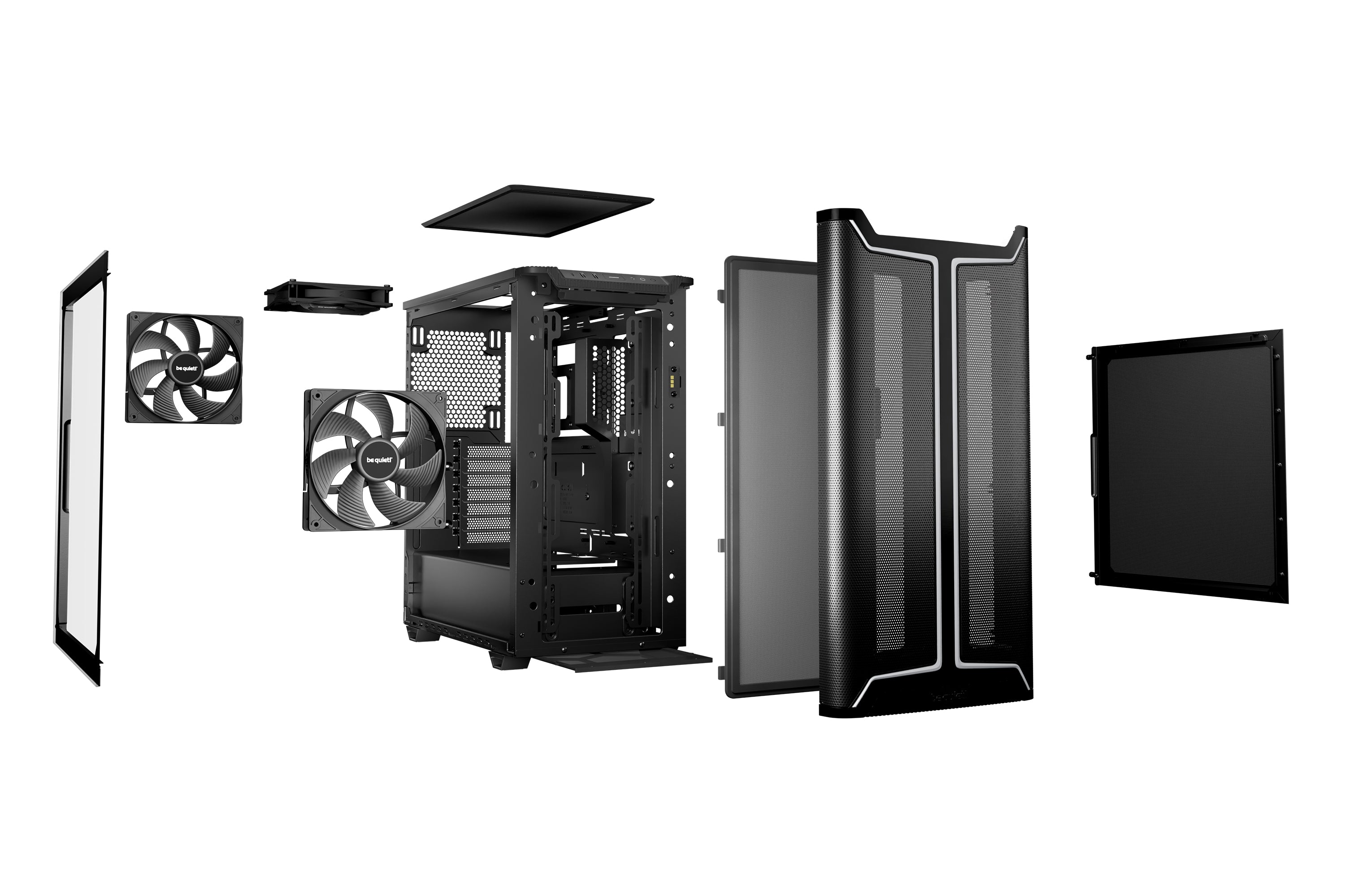 מארז be quiet! PURE BASE 501 DX ARGB Black