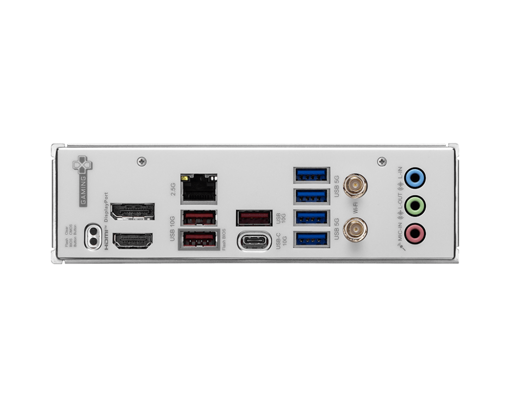 לוח אם לבן MSI B850 GAMING PLUS WI-FI