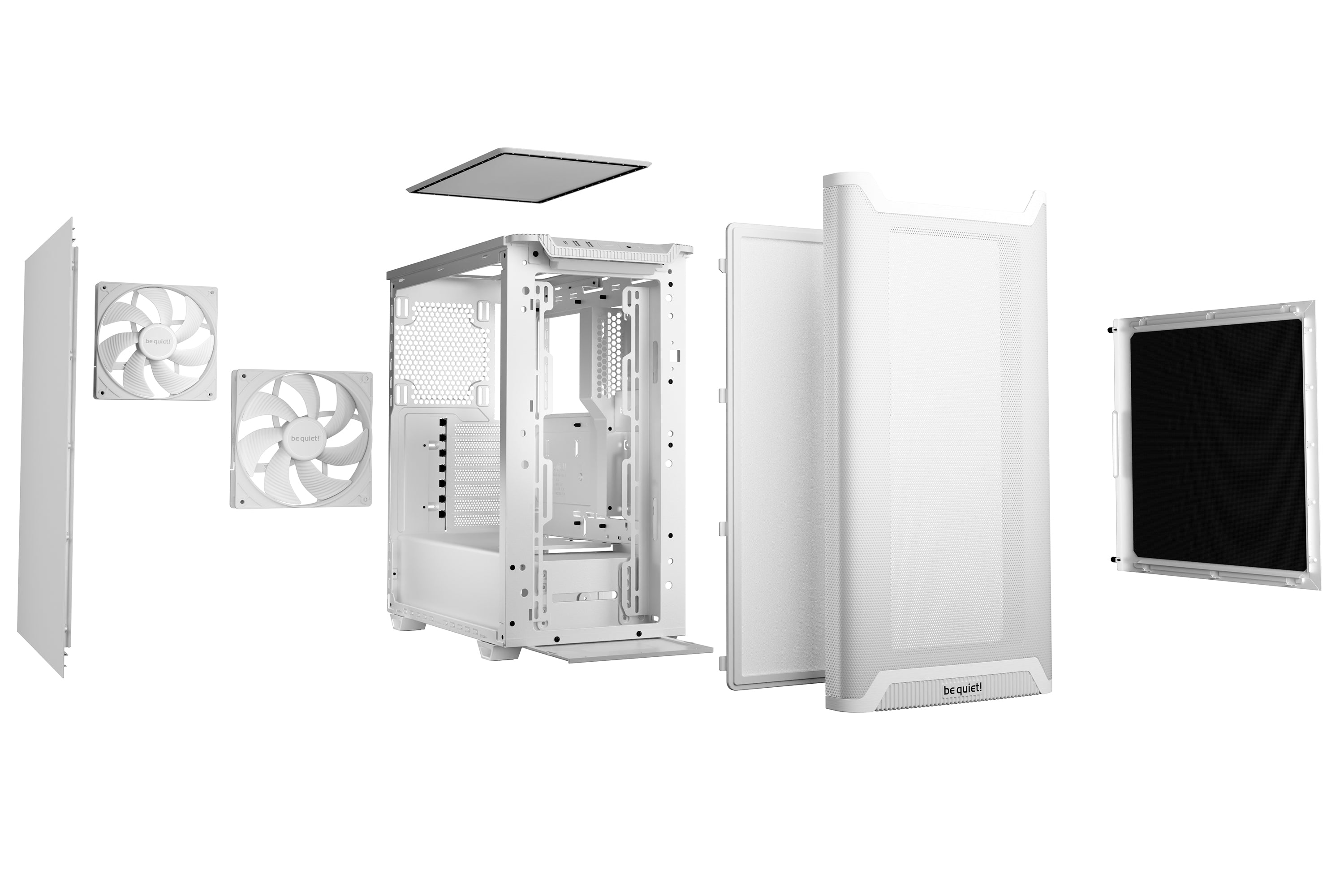 מארז לבן be quiet! PURE BASE 501 Airflow White