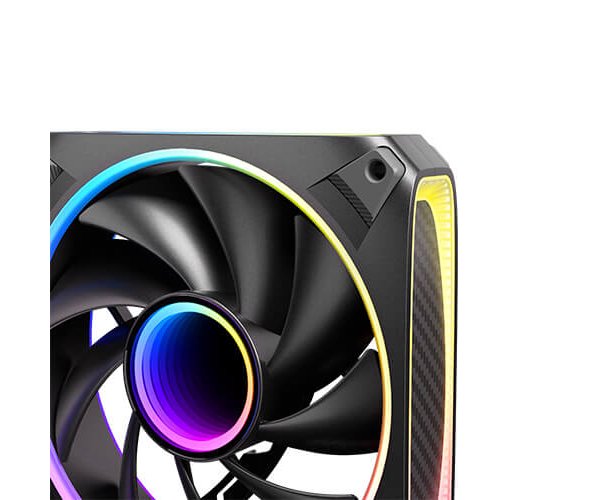 ערכת שלושה מאווררים למארז Antec Orbit ARGB 120mm PWM