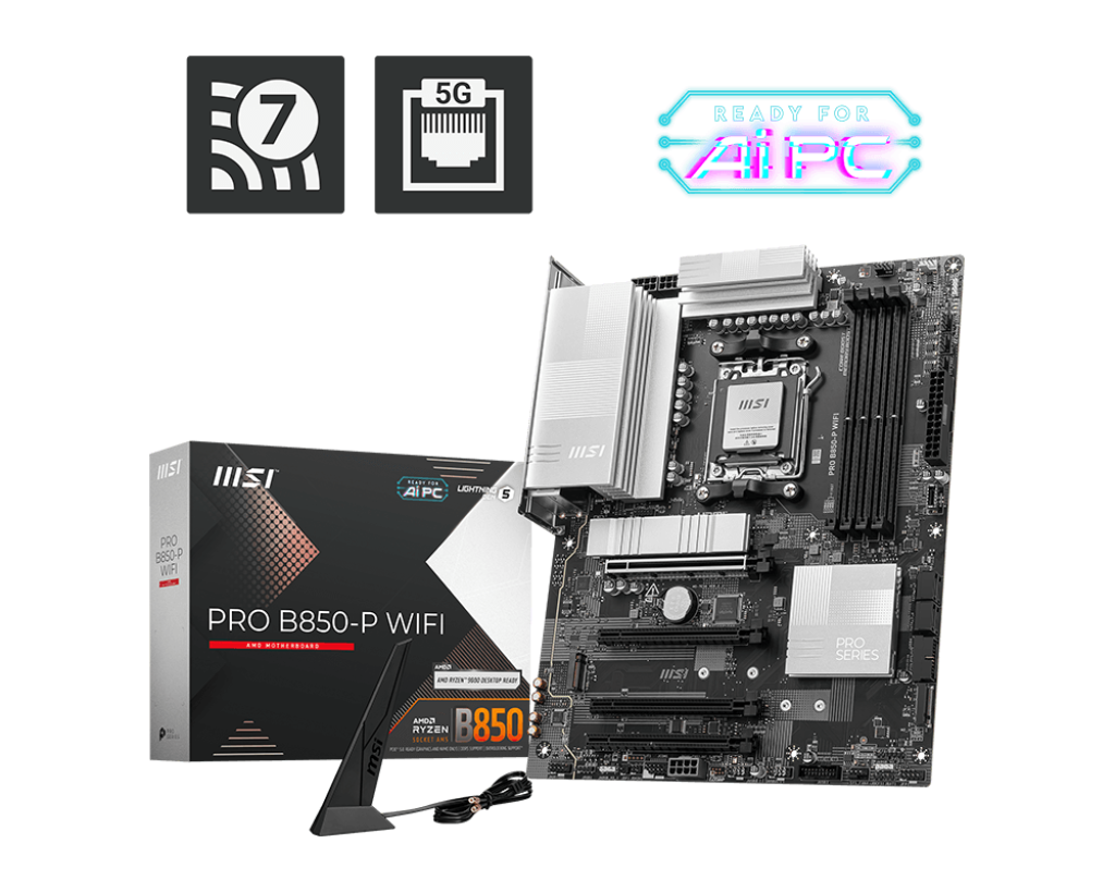 לוח אם MSI PRO B850-P WIFI ATX