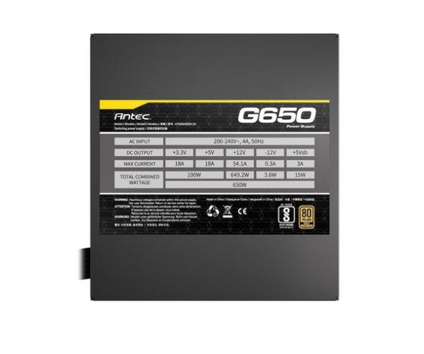 ספק כוח Antec ATOM G650 650W