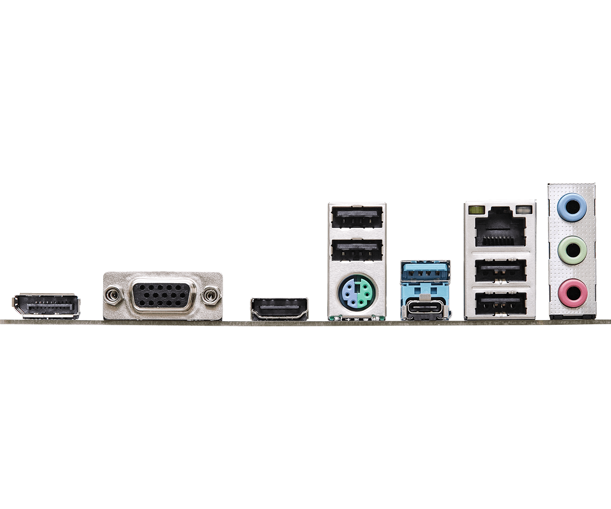 לוח אם לבן ASRock H610M-HDV/M.2+ D5