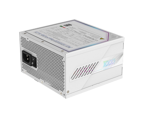 ספק כוח לבן Gigabyte AUROS Elite P1000W ICE 1000W 80+ Platinum
