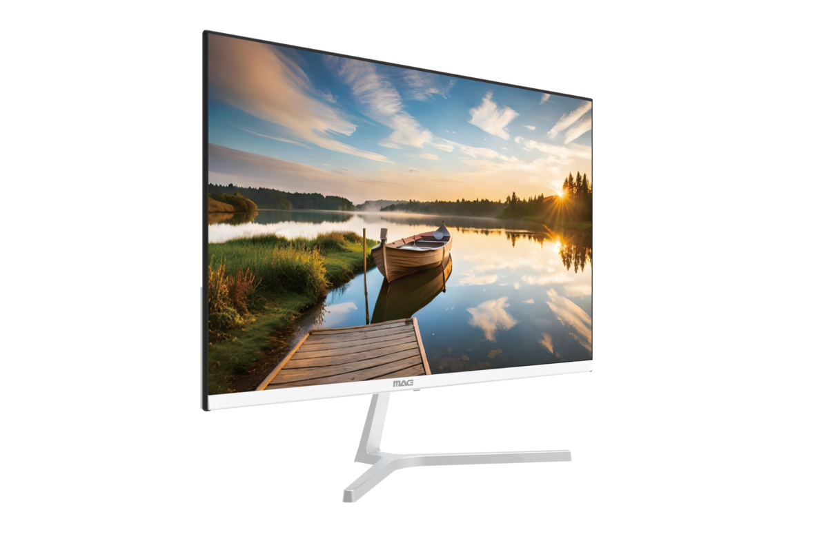 מסך לבן MAG D27F100SW 27'' IPS FHD 100Hz VGA HDMI SPK 3Y-OS