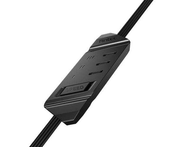 מאוורר למארז Antec Nova 120mm Black Fan And Speed Controller