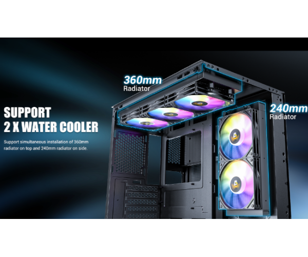 מארז Antec CX600M RGB