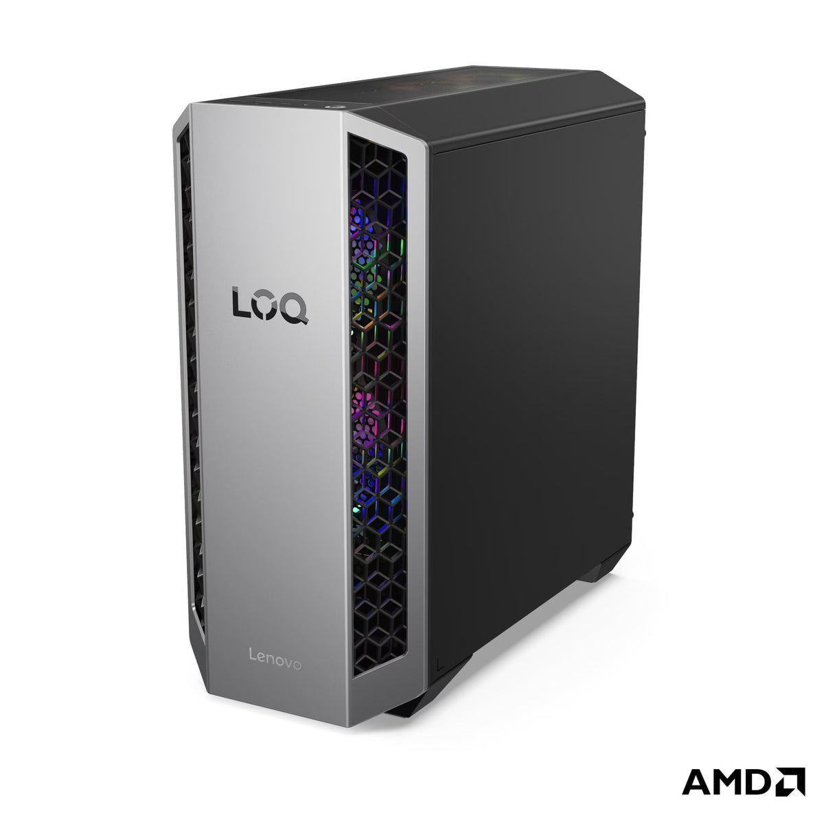 מחשב נייח גיימינג Lenovo LOQ Tower 26ADR10 Ryzen 7 8745HX/32G/1T/RTX5060 TI/3Y-OS