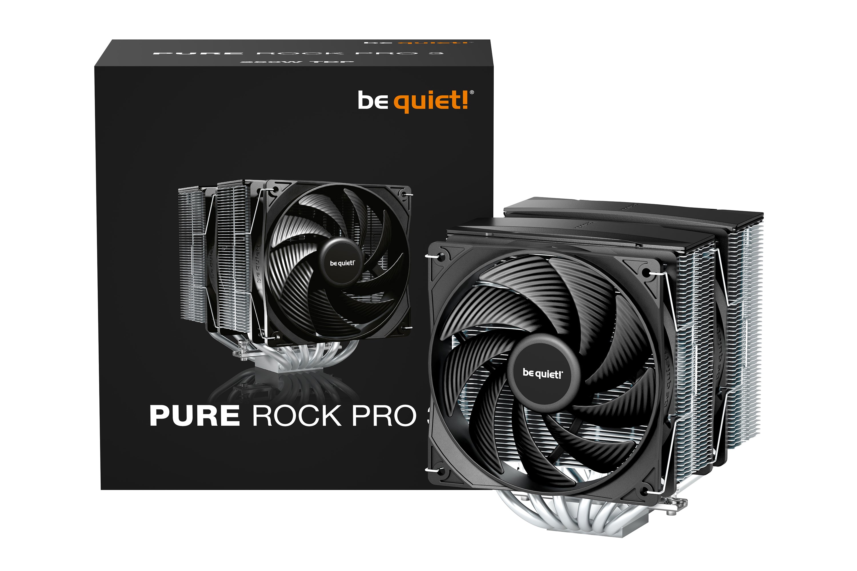קירור be quiet! PURE ROCK PRO 3 Silver