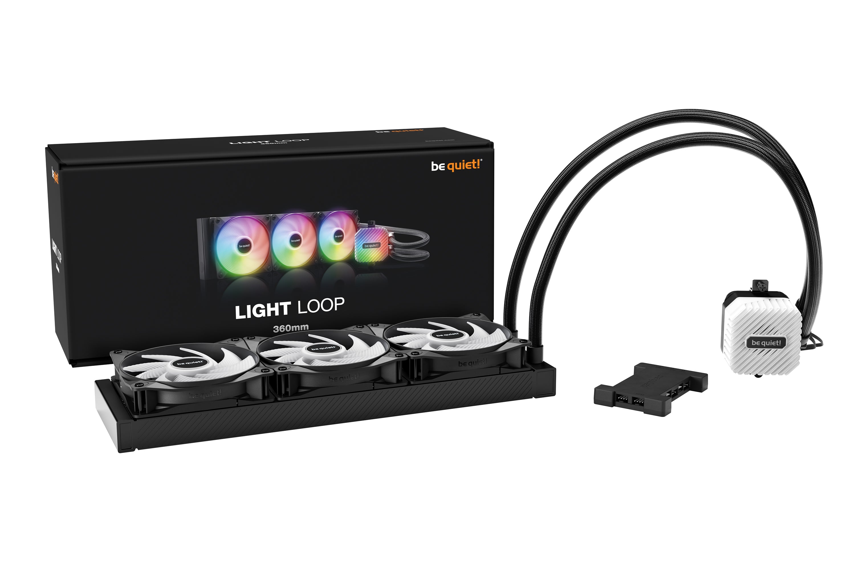 קירור נוזלי be quiet! LIGHT LOOP 360mm