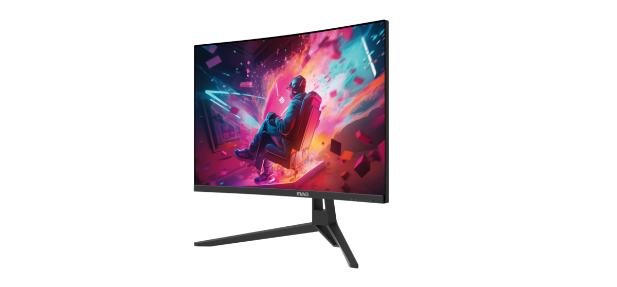 מסך גיימינג קעור MAG 32'' FHD VA 240Hz SPK 3Y-OS