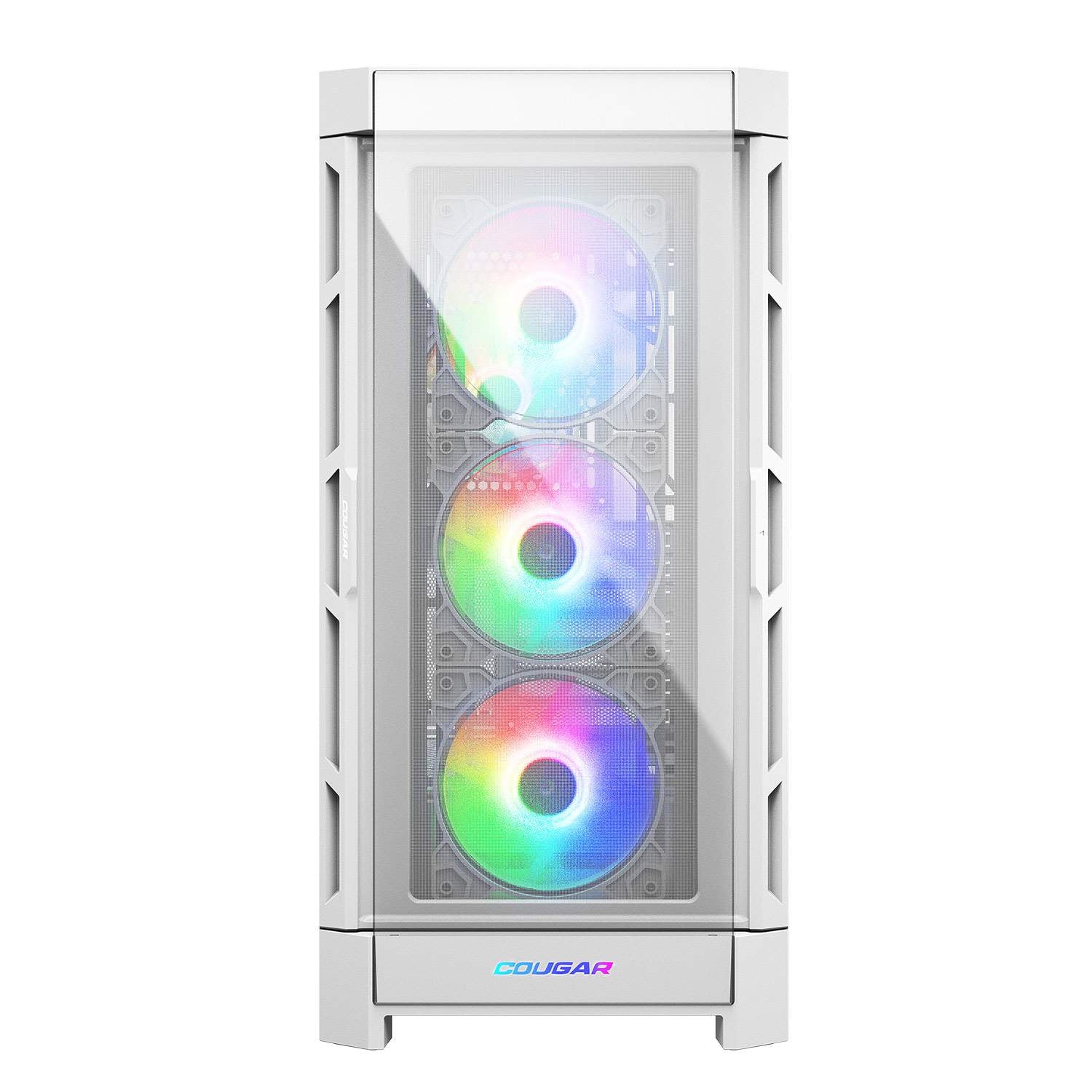 מארז בצבע לבן Cougar DUOFACE PRO ARGB