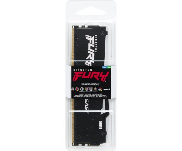 זיכרון לנייח Kingston Fury Beast 16GB DDR5 6000Mhz