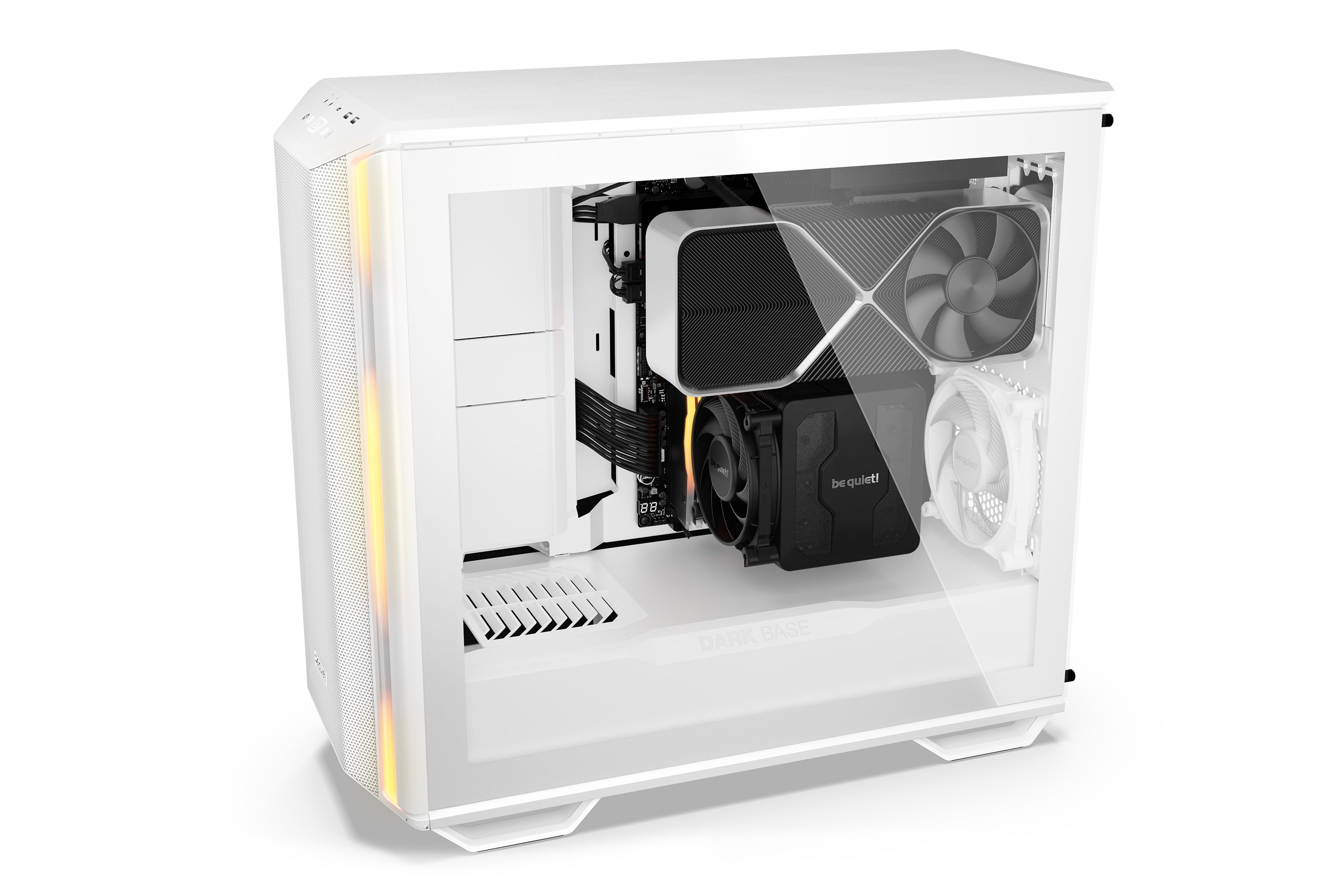 מארז לבן be quiet! DARK BASE 701 White
