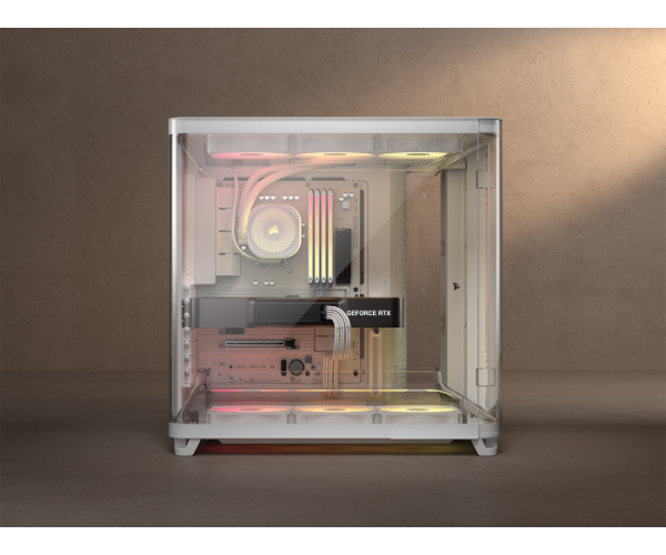 מארז לבן Corsair AIR 5400 RS-R ARGB E-ATX