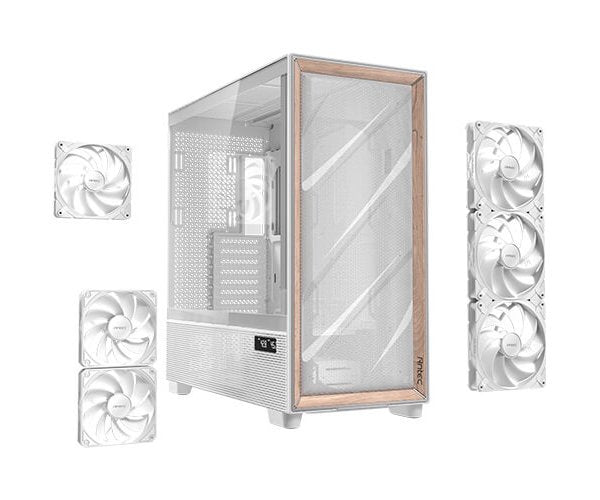 מארז לבן Antec Flux Pro White