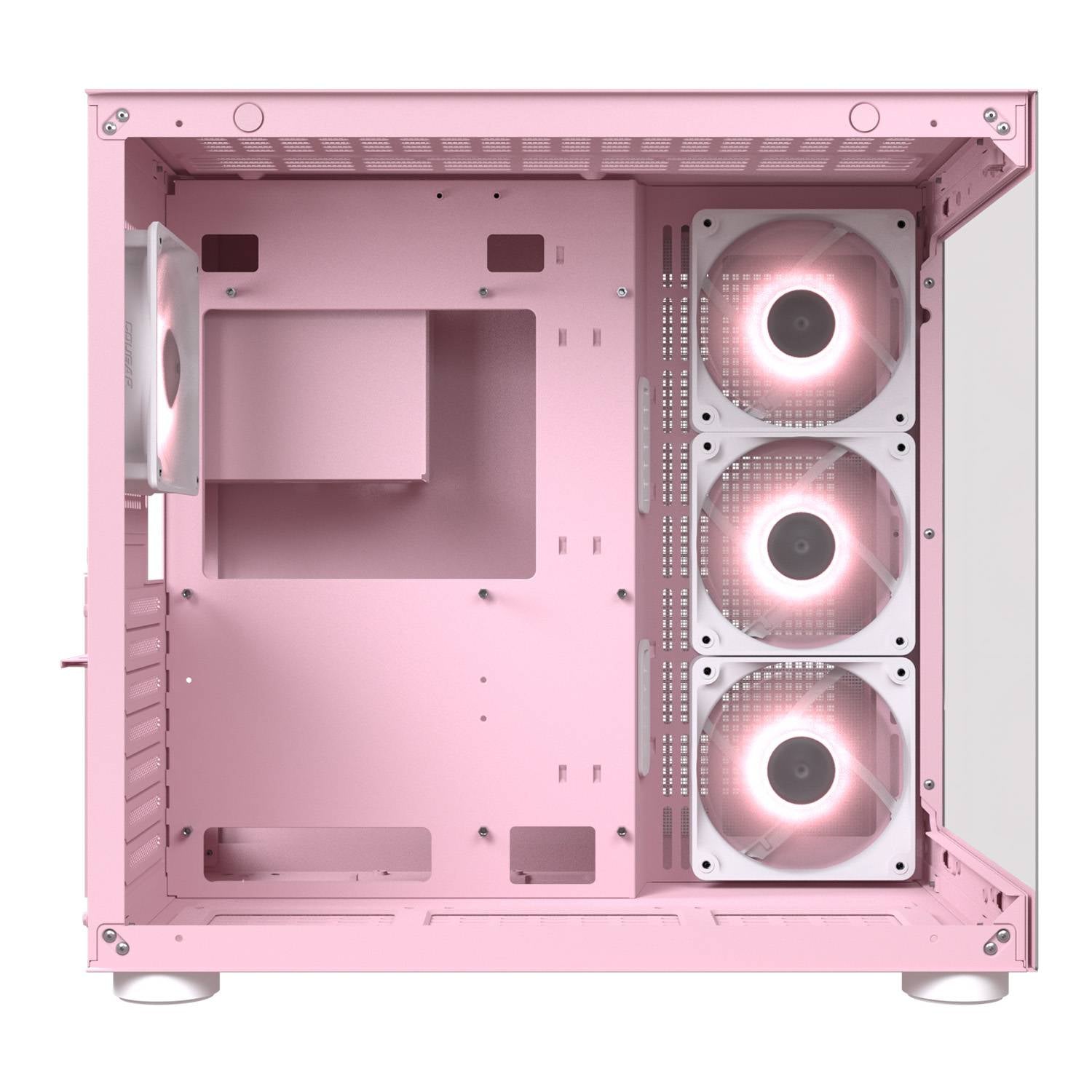 מארז בצבע ורוד Cougar FV150 Mid Tower ARGB