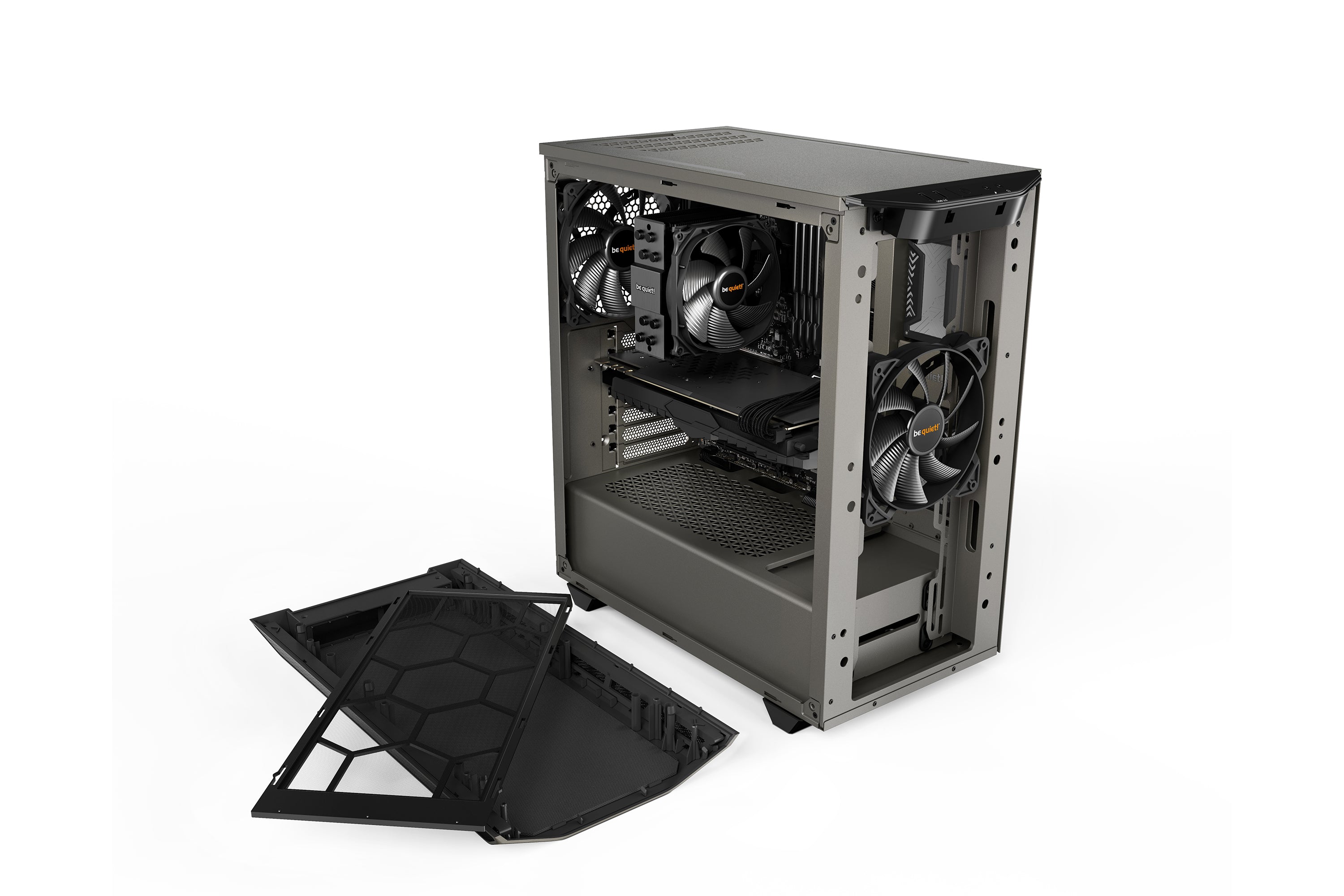 מארז be quiet! PURE BASE 500 Metallic Gray
